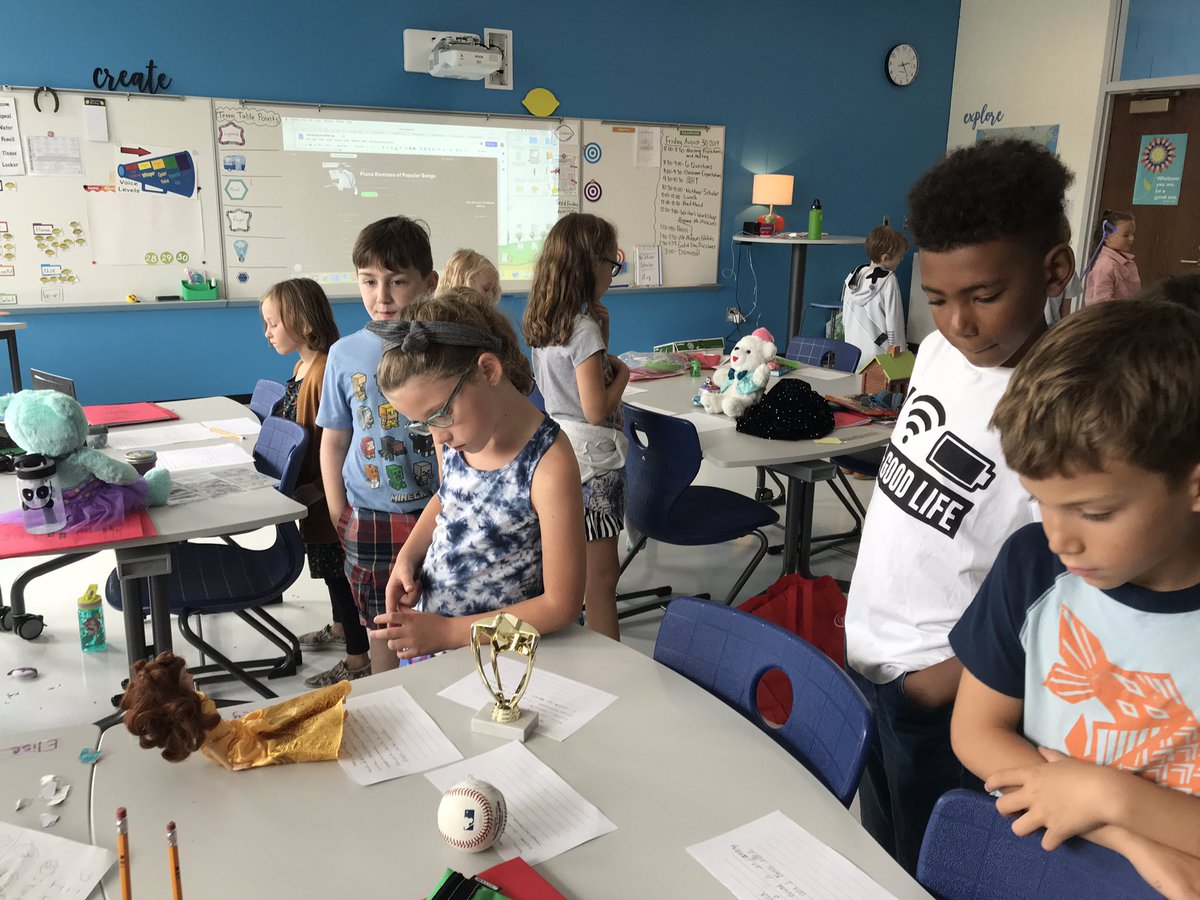 GoLemonheads's tweet photo. This afternoon, the Lemonheads had a wonderful time sharing their Me Museum exhibits with one another! We even played some classical music to set the tone for our classroom gallery space. #longfellowbears https://t.co/x9OUZHZVuG