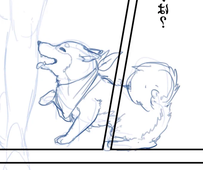 漫画上手くなりたいし絵上手くなりたい。今月は下書きのスクショ取ってないな 