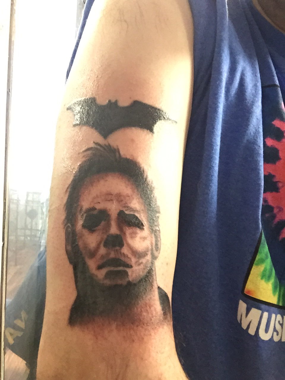 Images tagged with horrorportrait on instagram  Movie tattoos Horror  movie tattoos Horror tattoo