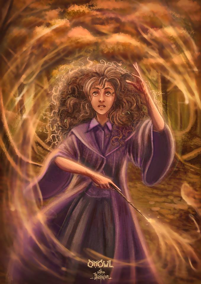 ''Salvio hexia... Protego totalum... Repello Muggleum... Muffliato... You could get out the tent, Harry...'
'Tent?'
'In the bag!'
'In the... of course,' said Harry.”
— JKR (DH14)

#ProtectiveEnchantments
#BeadedBag

(Art by Ottowl)

hp-lexicon.org/thing/beaded-h…