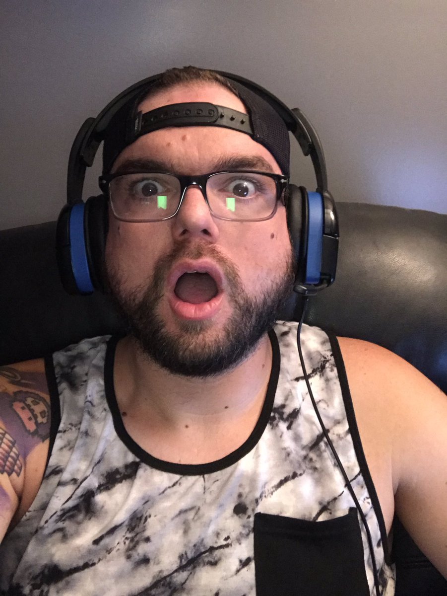 WHOtheFisJC's tweet photo. Going LIVE on @twitch in minutes! Come hang out for a late edition of #FuckShitUp Friday! Dropping into @RealmRoyale past my bedtime!!! Come hang out https://t.co/cY7rOP5mse #smallstreamer #manthongmafia #pottymouthstreamer #twitch https://t.co/b6hGzO6MV9