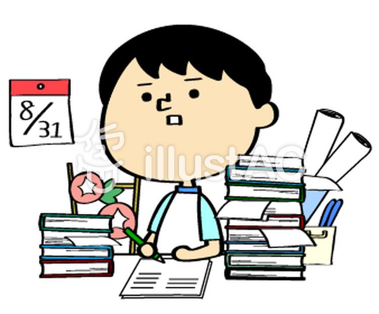 おかっぱ ストックイラスト描いてます イラスト 8月終わりますね 宿題は終わってますか ためこみ ダメ 絶対 イラストac T Co Osvmmesef9 T Co C468gm5lsf Twitter