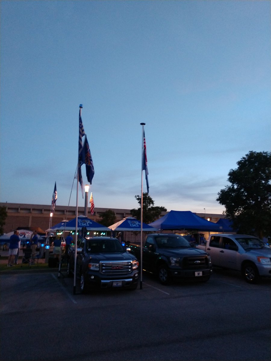 RandyMcTigerFan's tweet photo. Oh, yeah, I almost forgot...
#FlagsAFlyin' (kinda) on #TigerLane!
#GoTigersGo! https://t.co/svR2SCWiak