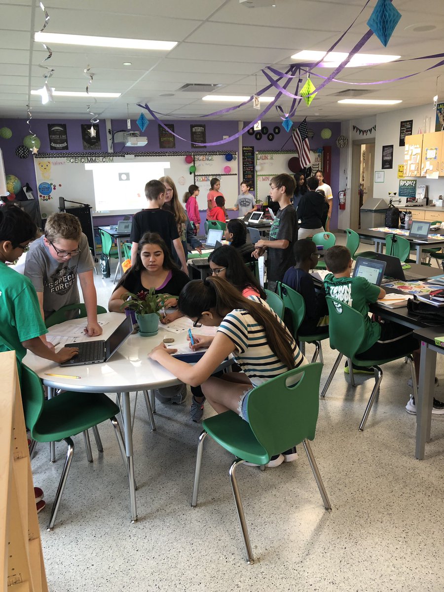 McCordScience5's tweet photo. Having an birthday party for everyone today! Learning about our Birthday Moon Phase! Discussing patterns and connections with one another! Even had time to play a fun birthday game!! @MMScomets #inquiryFun https://t.co/AVXw5tzz6X