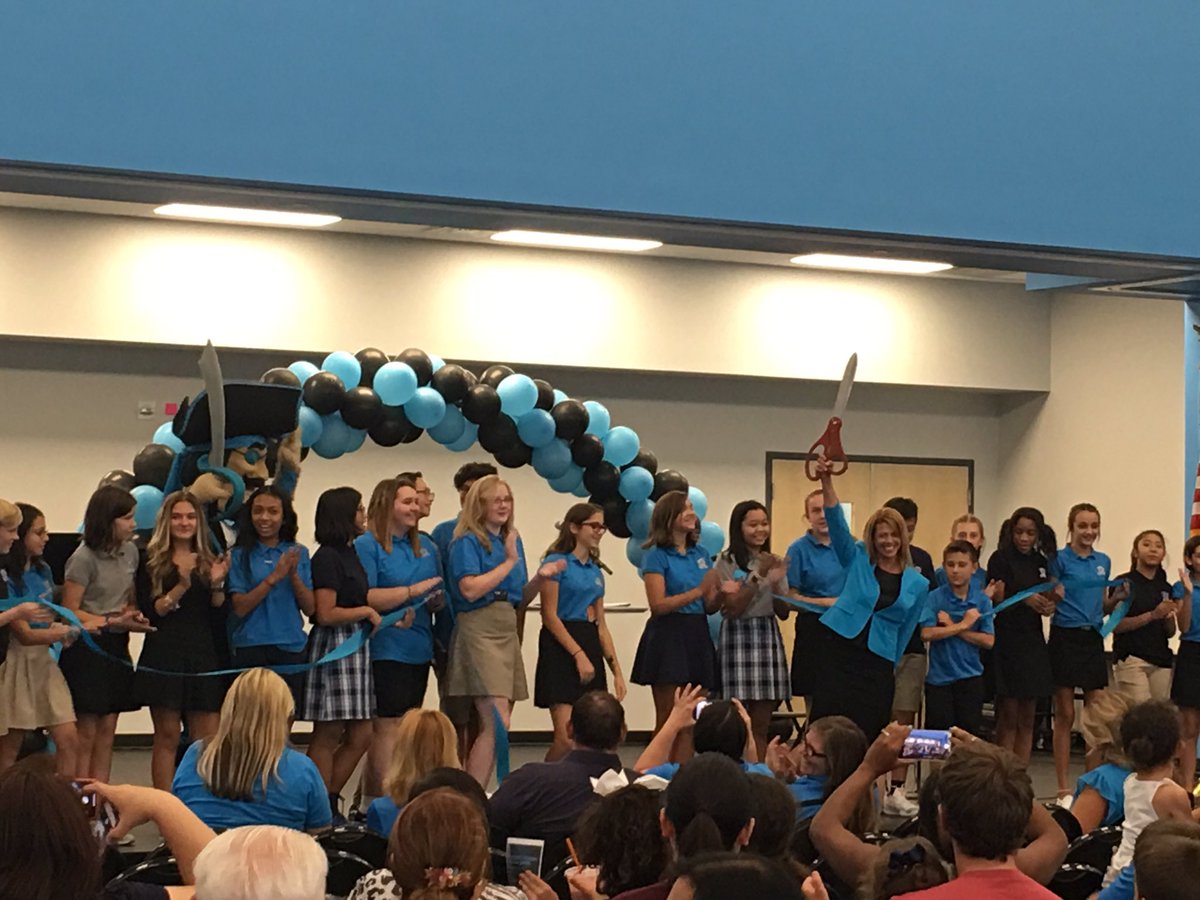 Pinecrest Sloan Canyon celebrates their new campus with ribbon cutting.