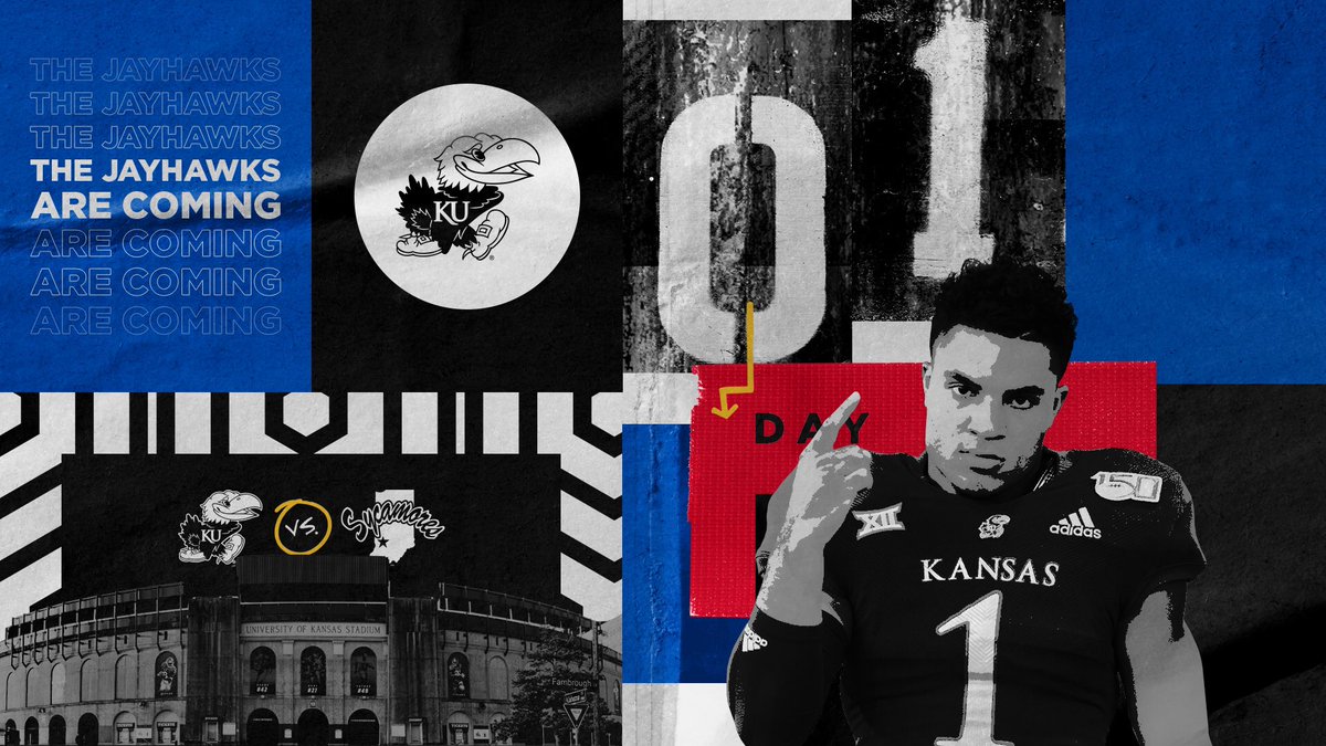 CoachLesMiles's tweet image. Bryce and I will see you tomorrow! 

The Jayhawks Are Coming