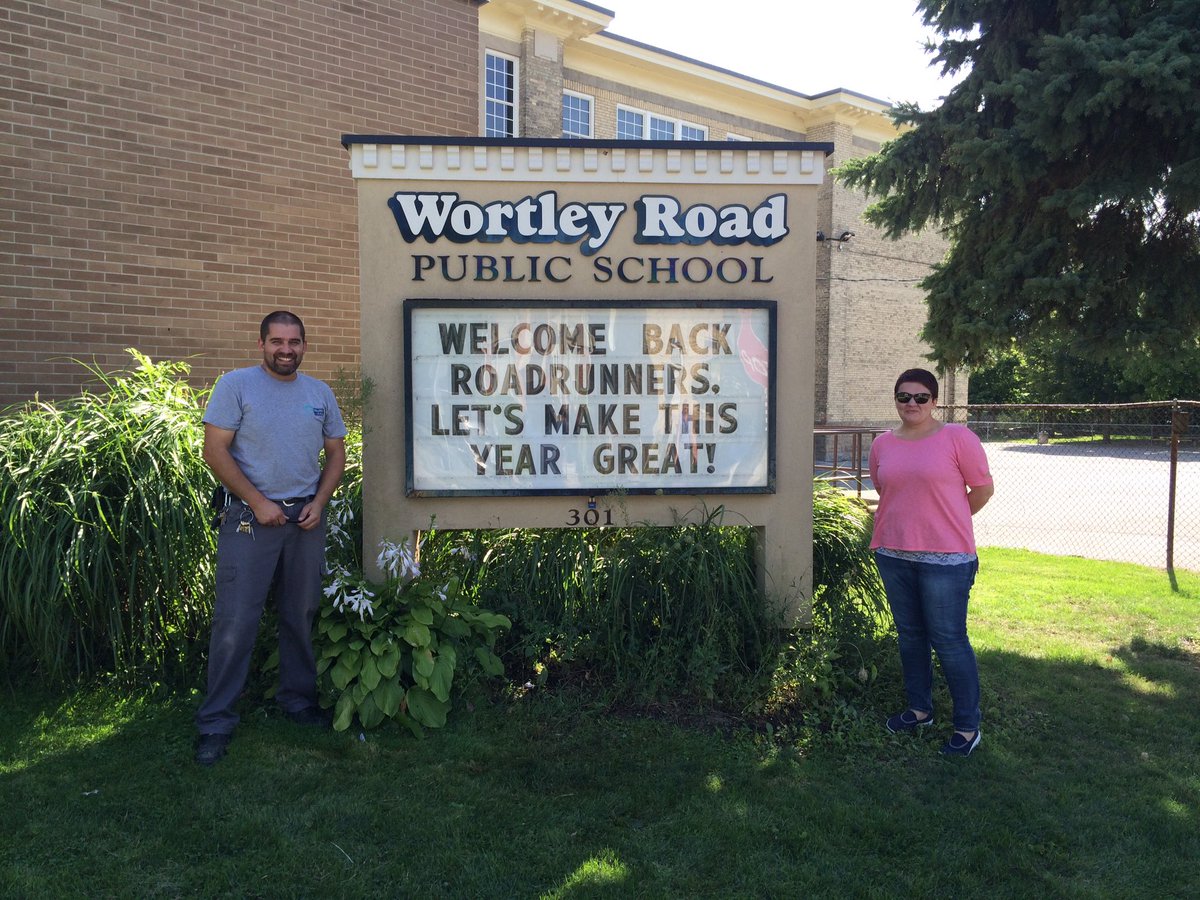 WortleyTVDSB's tweet photo. Big thanks to our awesome custodial team, Mr. Dunn &amp; Mr. Tasker, for getting our school cleaned &amp; ready, &amp; to our wonderful new admin assistant, Ms. Schott, for organizing and prepping our office this week. We are looking forward to seeing everyone back to school on Sept. 3!! https://t.co/5OOqnMZawc