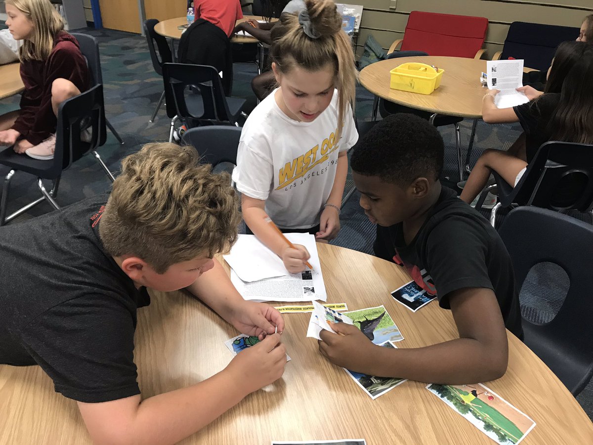 Babler Elementary Library tweet media