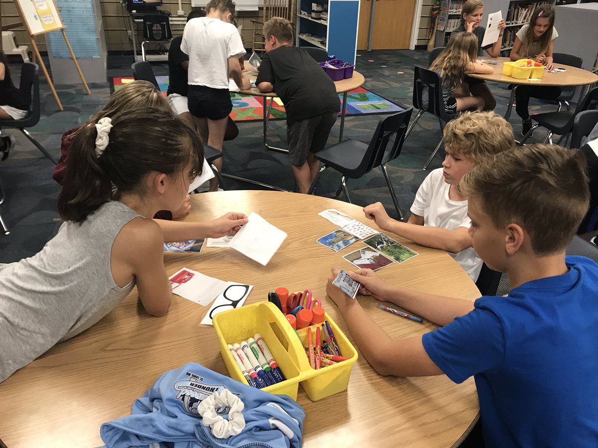 Babler Elementary Library tweet media