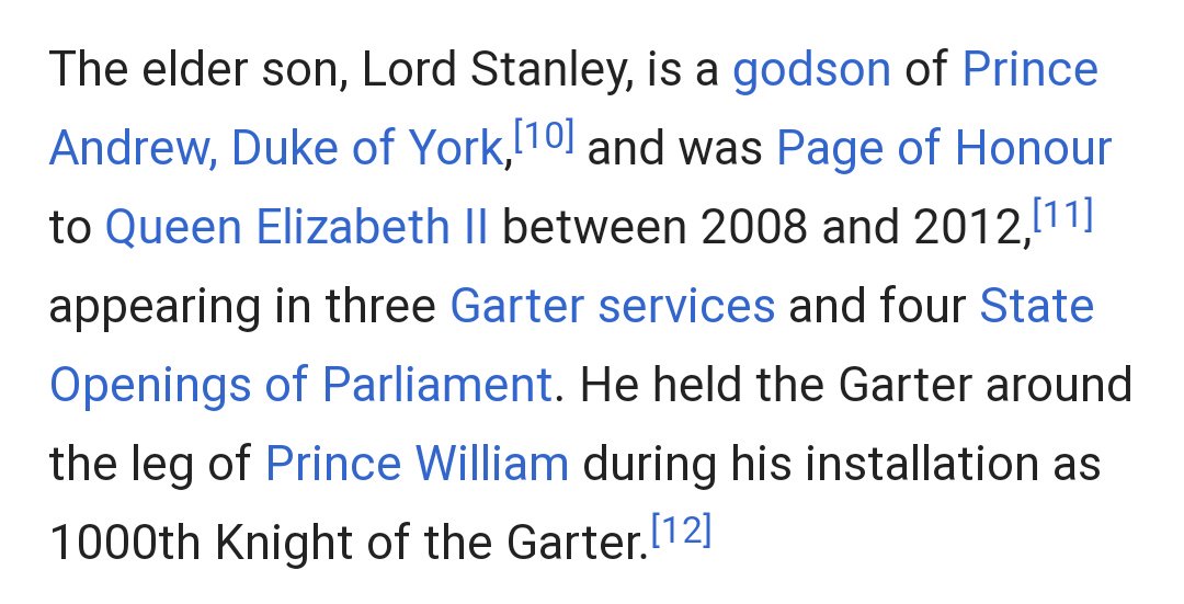 Knowsley Safari park owner and bigwig at Aintree races Lord Derby has a cosy relationship with former Met commissioner Hogan-Howe, the man in charge of 'nothing to see here' VIP abuse investigations. Randy Andy is godfather to Derby's eldest son.  https://www.dailymail.co.uk/news/article-2591273/SEBASTIAN-SHAKESPEARE-Hogan-Howe-riddle-Lord-Derbys-police-escort.html