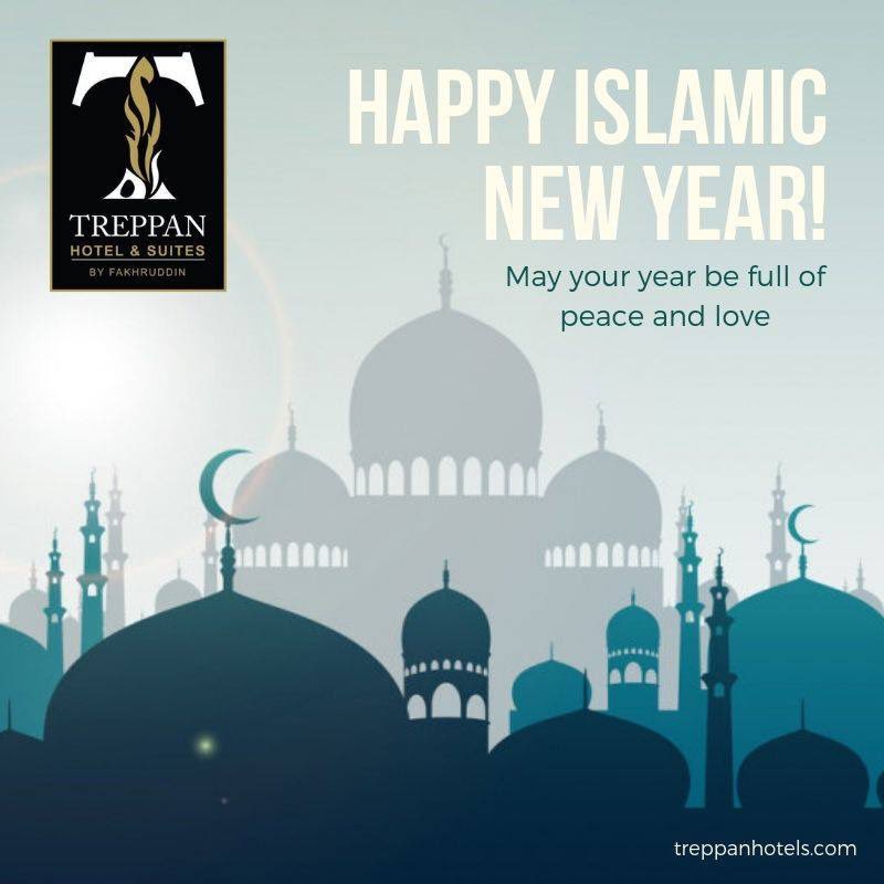 On Islamic New Year, we wish you and your family blessings, peace and joy! #treppanhotel #IslamicNewYear #dubai #SaturdayVibes