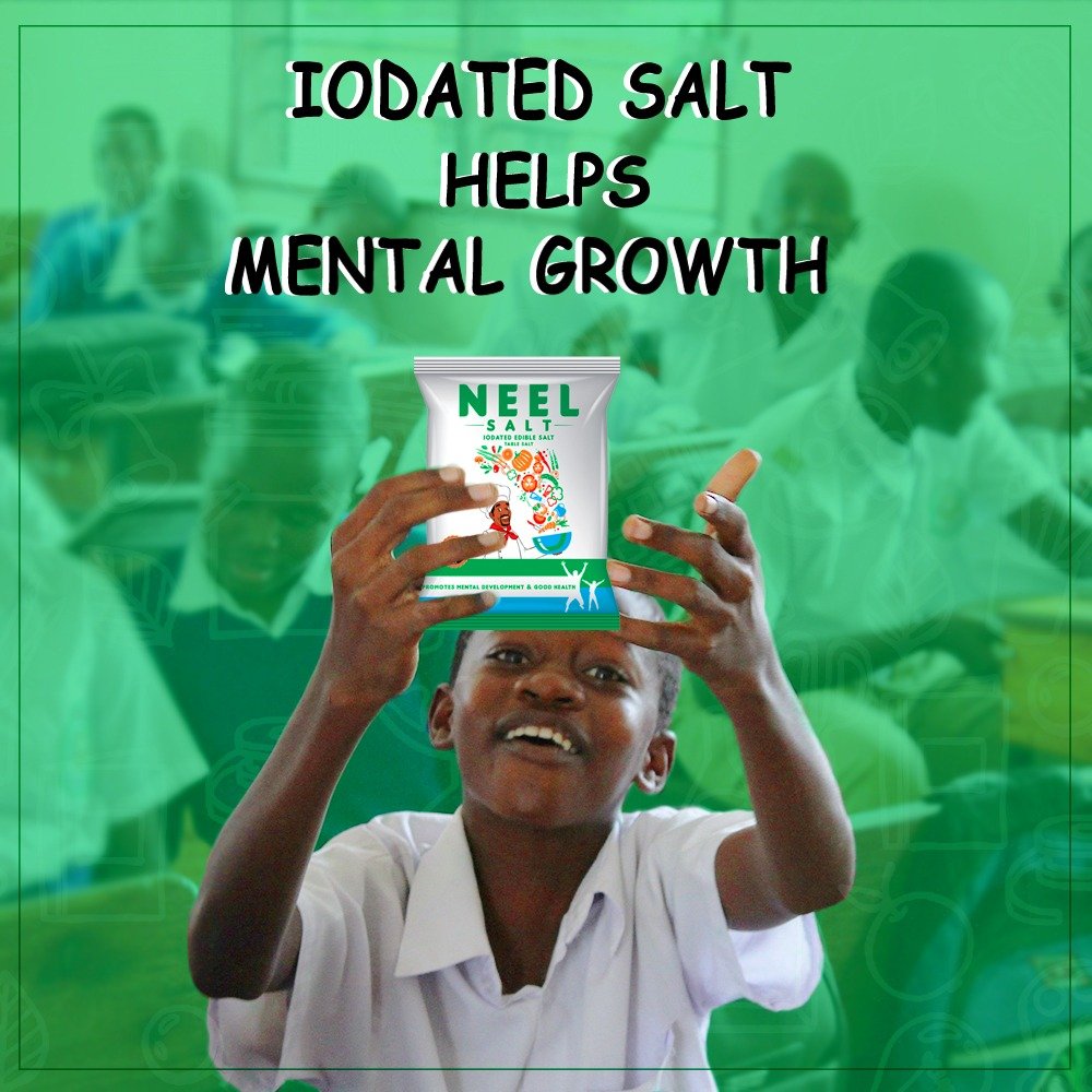 NeelSalt's tweet photo. Iodated Salt Helps Mental Growth
#iodatedsalt #neelsalt #childrenhealth #mentalgrowth #healthykids #parenting #smartsalt #smartmamas #healthyfood #tanzaniasalt #salt #arusha #mbeya #daressalaam #tanzania https://t.co/NLlXC4JBCu