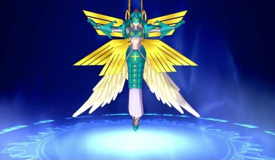 柔時雨 趣とてぇてぇに目覚める デジモンストーリーハッカーズメモリーで 完全体のエンジェウーモンを究極体のオファニモンに進化させたんやけど 心なしか エンジェウーモンの頃より胸が小さくなっているような気が 鎧のせいなのか 純粋に小さくなった