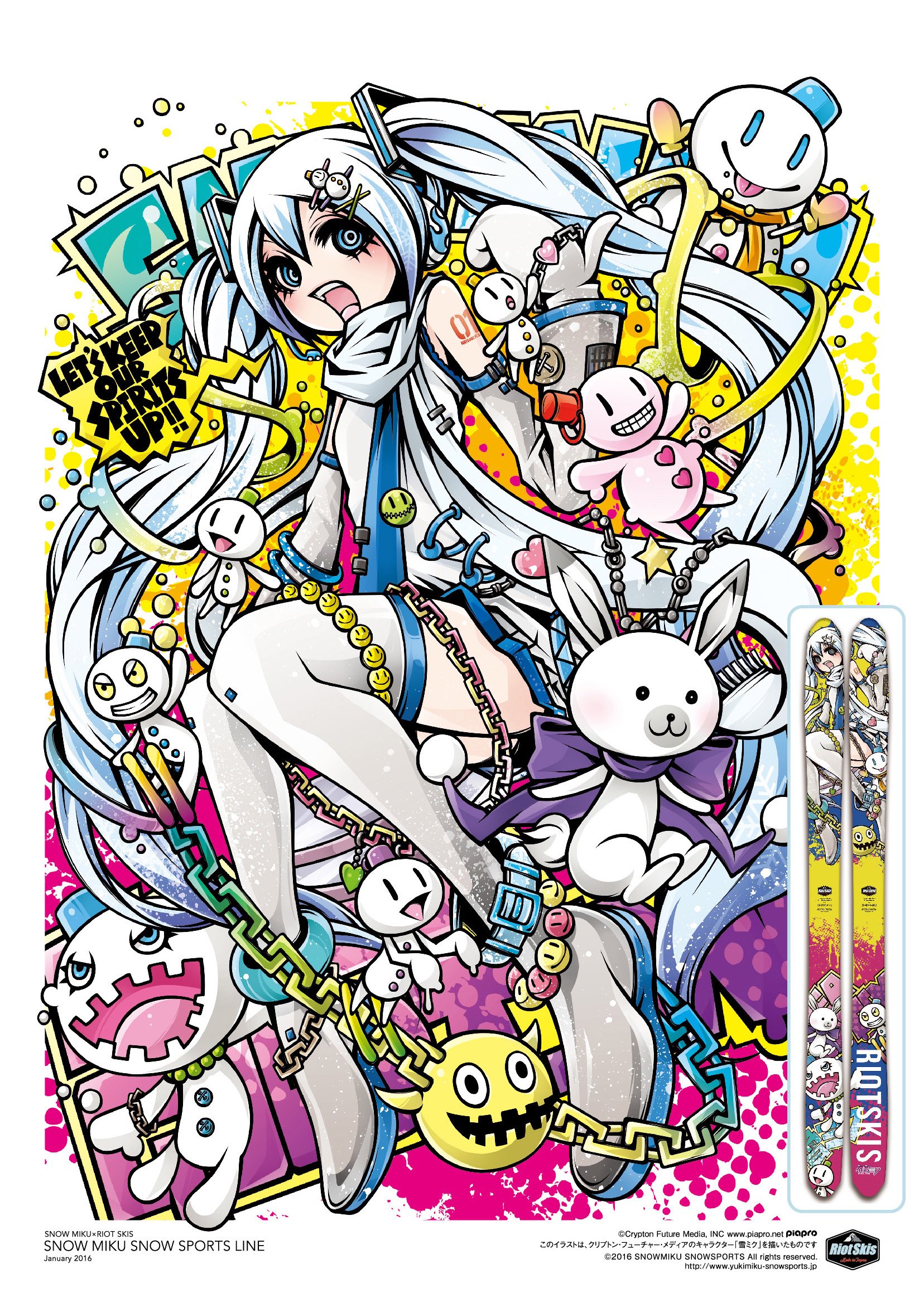 雪ミク スノーボード とりたくデザイン 151cm 希少 希少 雪ミクスノーボード Project C.K絵師モデル 初音ミク