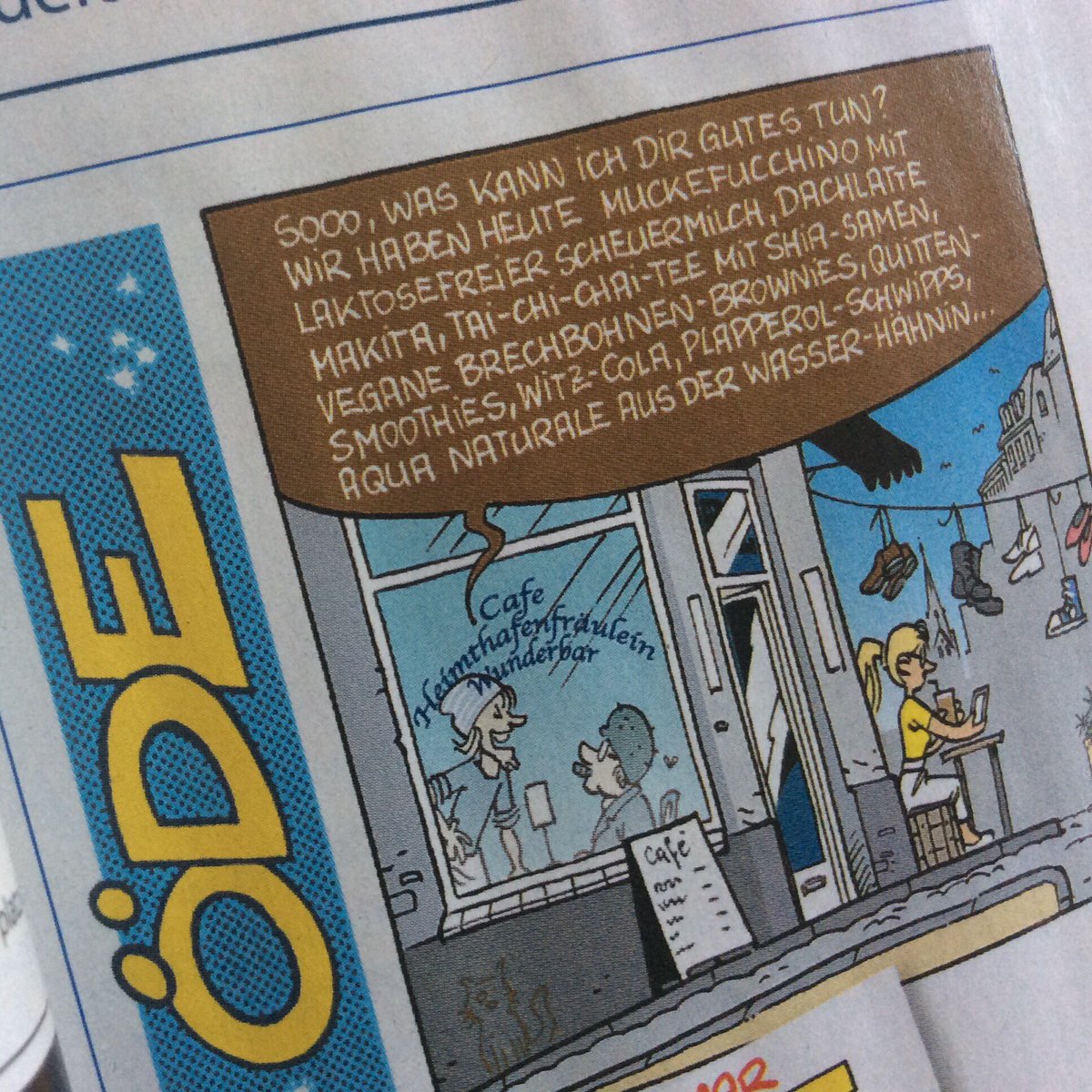 kimschmidtcomic's tweet image. Neuer  #öde im #küstenschnack #septoberausgabe #contentfürummesosindwircomiczeichner