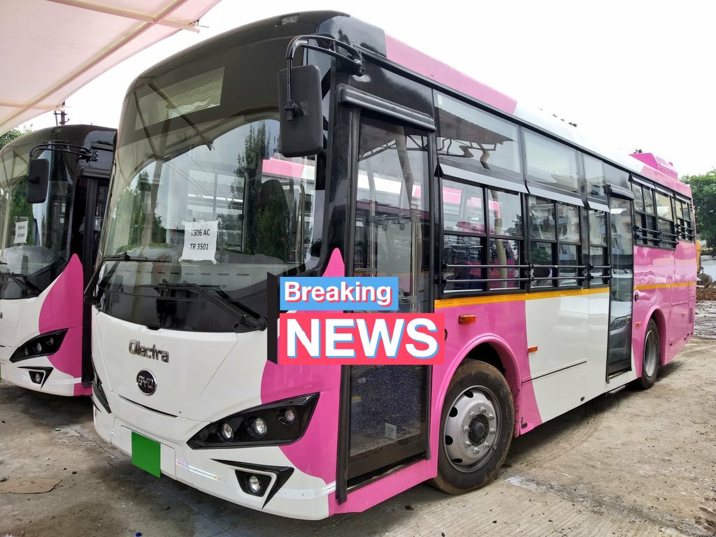 ProshuncTOI's tweet photo. Public bus services in Nagpur city are set for a major overhaul with the addition of five new electric operated buses to the fleet. All the five electric buses for women only will be introduced from second week of September, transport panel chairman @bunty_kukde https://t.co/CgXiFcR95L