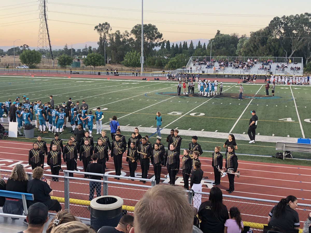 CHSCougarsWBB's tweet photo. Cheering on @thechscougars Football in their first match of the season vs King’s Academy. #GoCougars https://t.co/mbhR0WnTmw