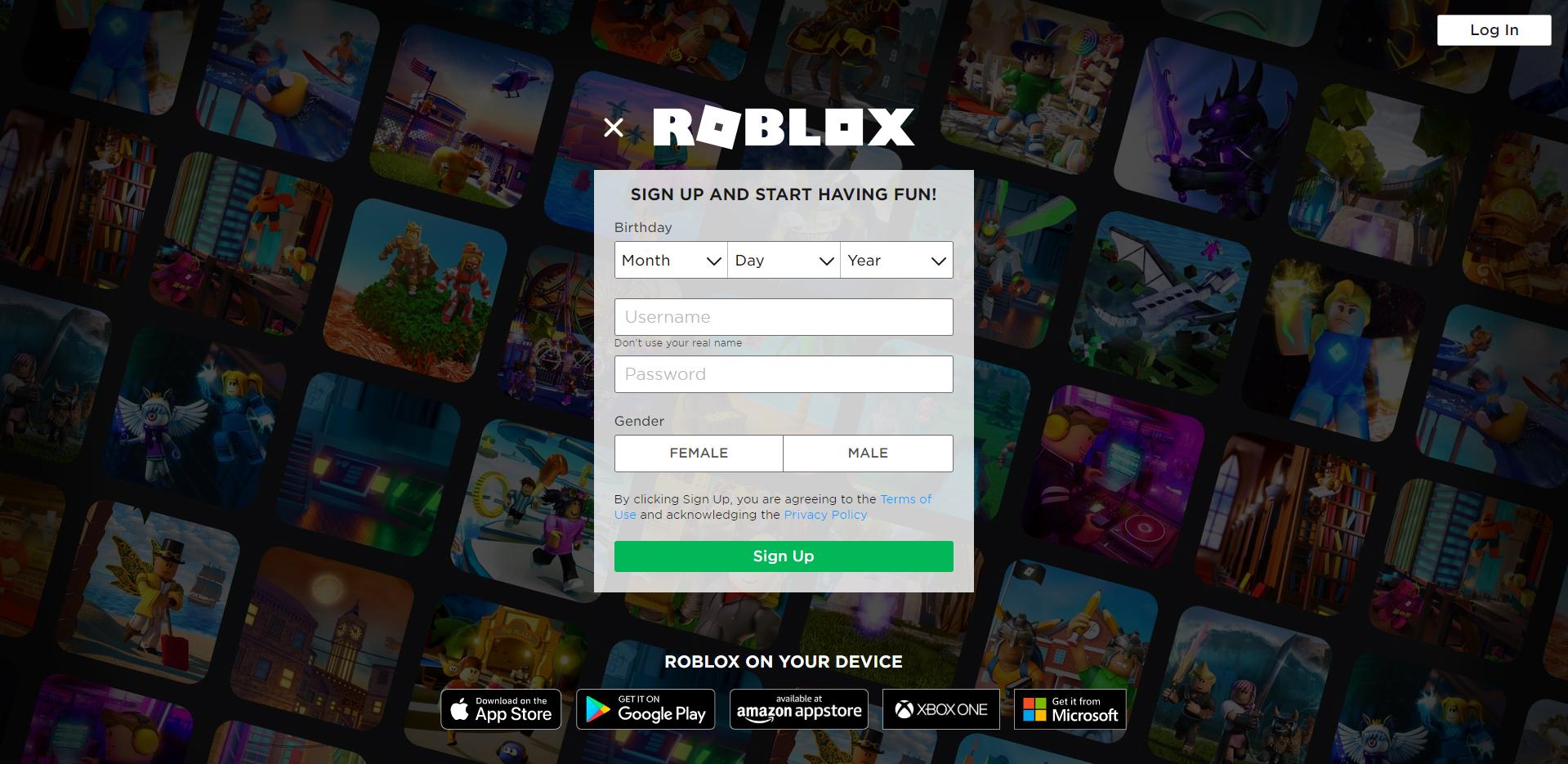 Bloxy News on X: The landing page for  has been  updated with a fresh new look! What do you think of it? (previously the  roller coaster background) #Roblox  / X