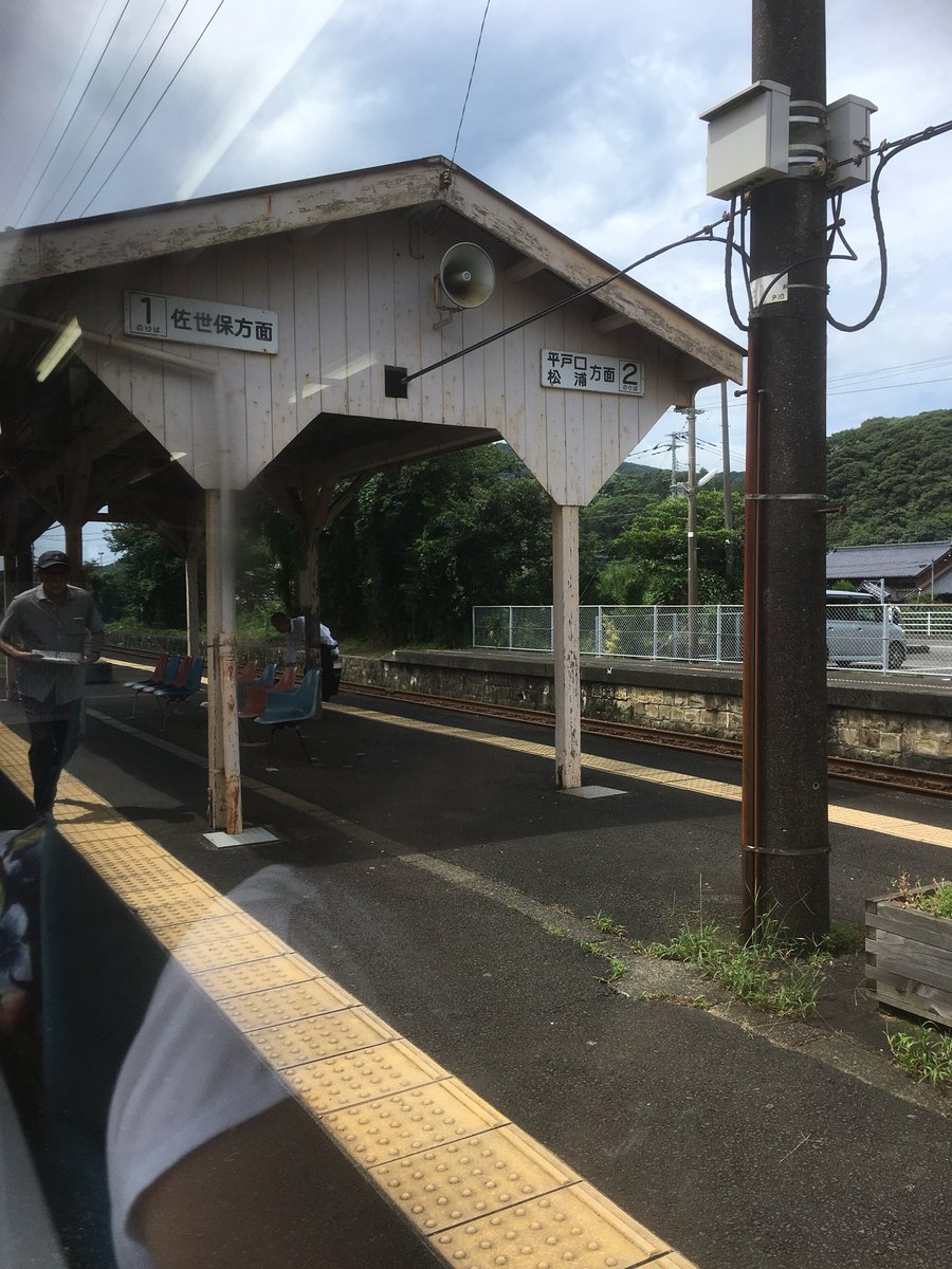 sacritabust's tweet image. 佐々駅！
#beatmap #松浦鉄道 #MR #佐々町