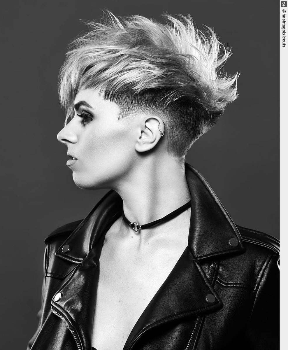 #pixiecuts Photo: Hair: model: #madamehols tips: goo.gl/qXelCZ #pixie #shorthair