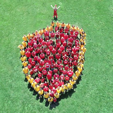 stan_state's tweet image. Showing off our Warrior pride! #StanStateProud ❤️💛