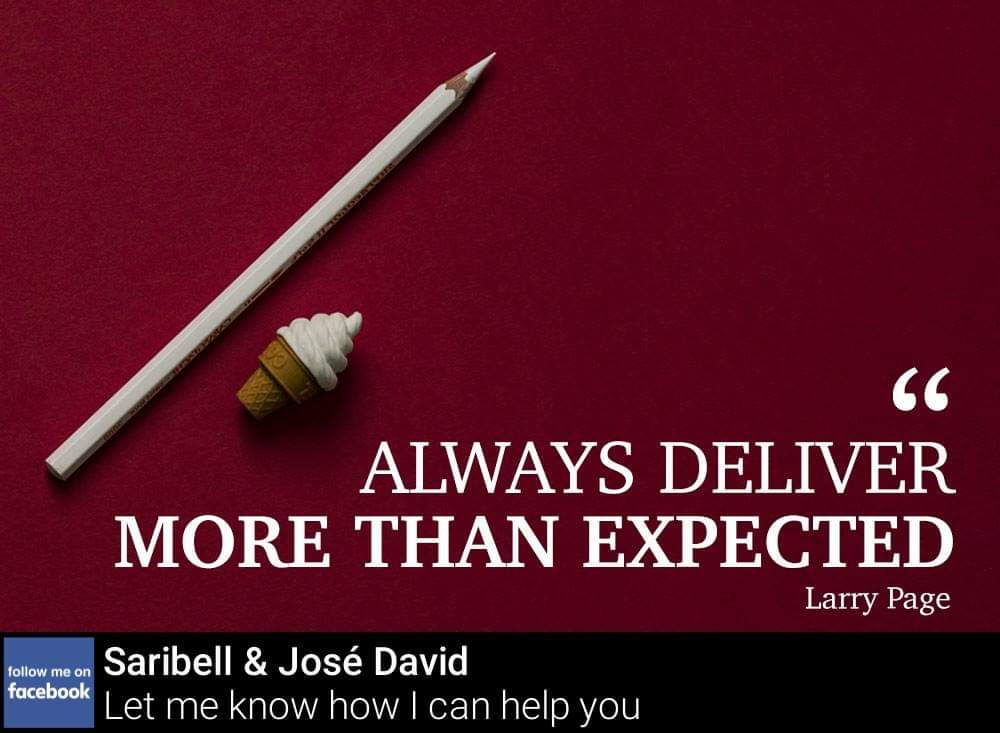 saribell1705's tweet photo. 1 - How do you overdeliver?
2 - Share a story when you were the receiver of an overdelivery…

#sucess #exito #entrepreneurial #empresario #empresaria #siglo21 #dreams #goals #metas #focus #enfoque #team #equipo #freedom #libertad #lifestyle #estilodevida #youcandoit #tupuedes https://t.co/K7m82CLRKc