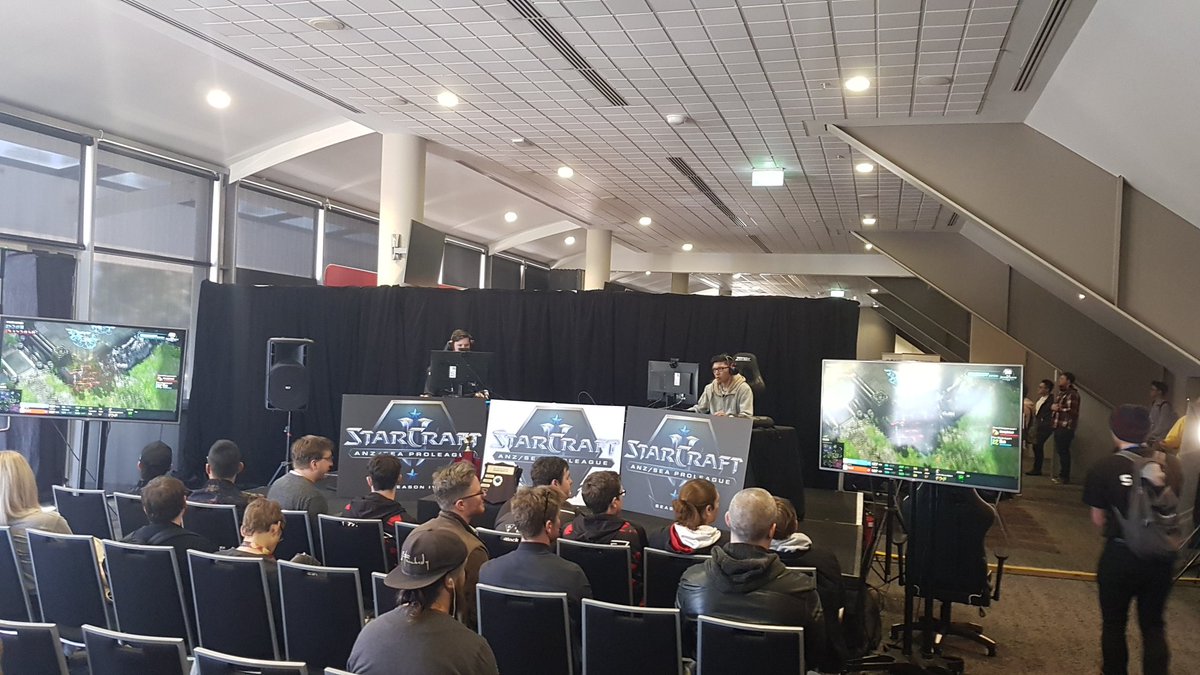 Early stages of the Melbourne Export open are in session.
Who will come out victorious?
#MEO2019  #melbournestarcraftopen