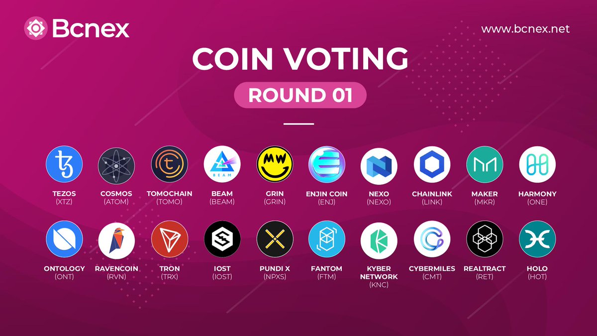 bcnex_net's tweet photo. #Bcnex #Bcnx #Voting #Round01
🏇 Top 2 coins with highest votes will be listed on Bcnex
🏇 Voting period: 30/08/19 to 13/09/19 (GMT+7)
🏇 Vote here: https://t.co/UdKZmHUlgP
🏇 More: https://t.co/uCOqDXXJMk https://t.co/WUQ45Aeen4
