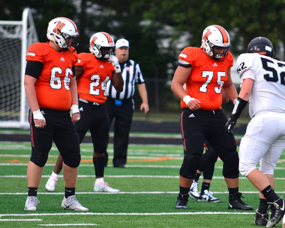 See the guy in the back? He ran for 100+ and a TD. See the guys up front? Someone owes them lunch. <a href="/ENRangerfootbal/">Rangersfootball</a>