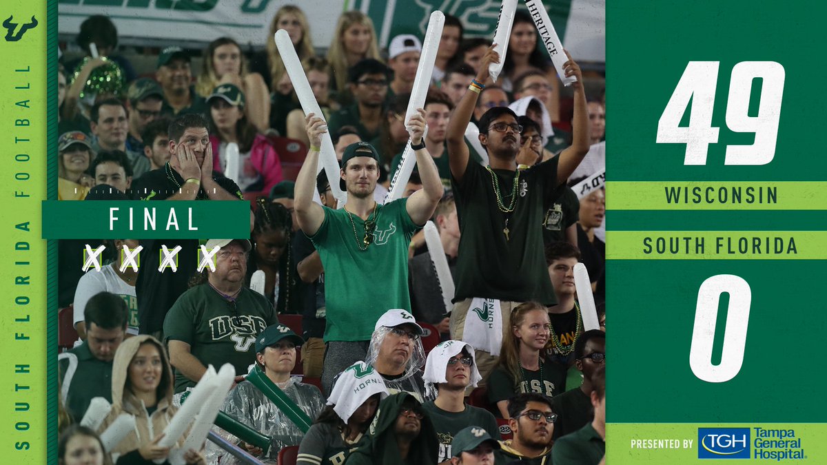 USFFootball's tweet photo. We look to bounce back next Saturday at Georgia Tech. https://t.co/XAXJ0fOzyO