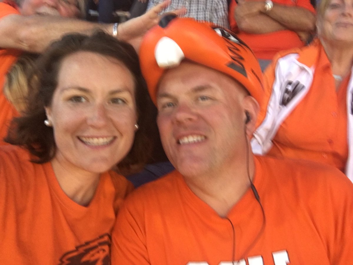 originaljaydub's tweet photo. #gobeavs Blurry pic because we had to rush to take it between plays! https://t.co/jA8OJ3bDAv