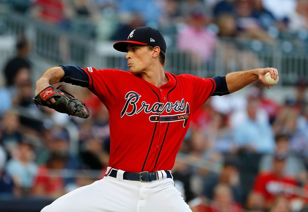Braves's tweet photo. .@MaxFried32 is the first #Braves lefty to win 15 games in a season since Hall-of-Famer @Tom_Glavine  won 18 games in 2002.

#ChopOn https://t.co/YJNrW6iNJ7