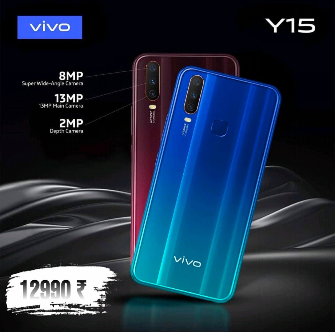DevD_is_here's tweet image. #PriceSlashed #VivoY15 
#NewPrice 12990₹

#VivoNadiadRocks