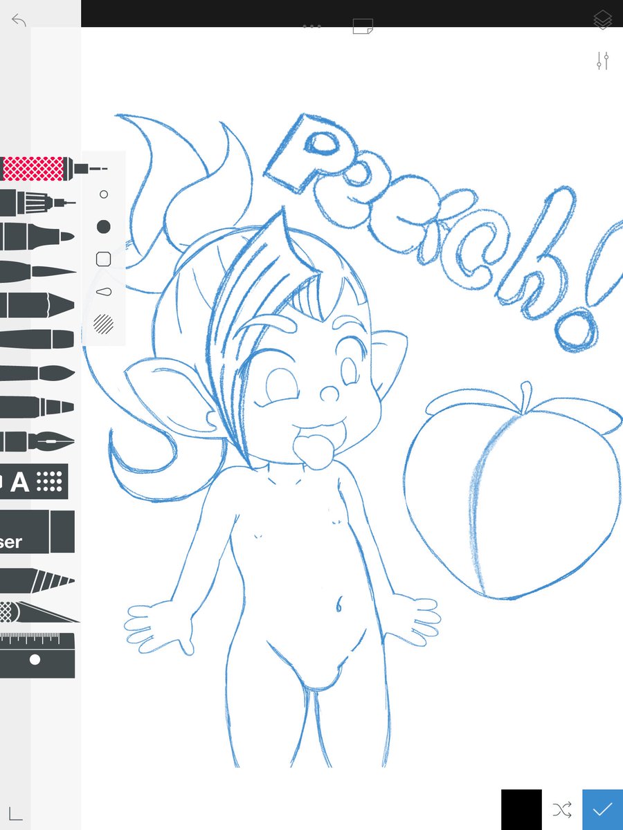 AmrodManriKo's tweet photo. WIP of my next drawing: What is your favorite fruit? I love peach ^0^/) #lalafell #ララフェル #amrod #ffxivfanart #cute #lalaboy #myart #digitalart #draw #drawings #fanart #mboj #ManriKO #workinprogress https://t.co/t7QKPSXVxj