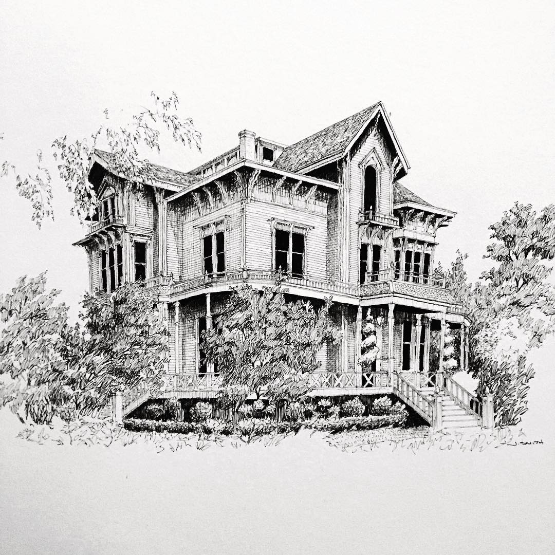 1pagespotlight's tweet photo. Jesse Spencer Smith is a #biologist by day and #architectural #penandink #artist by night from Minneapolis, Minnesota. He is known for his #unique #technicalstyle of #urbansketching. He focuses mainly on #cityscapes, #architecture and #landscapes.
Follow us for more. https://t.co/KFlqUP55tu