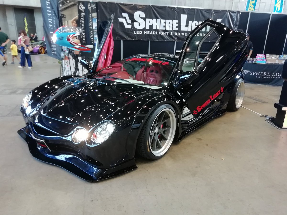 こきお 生オロチ 北陸カスタムカーショー シザースドア ガルウィング 光岡自動車 オロチ