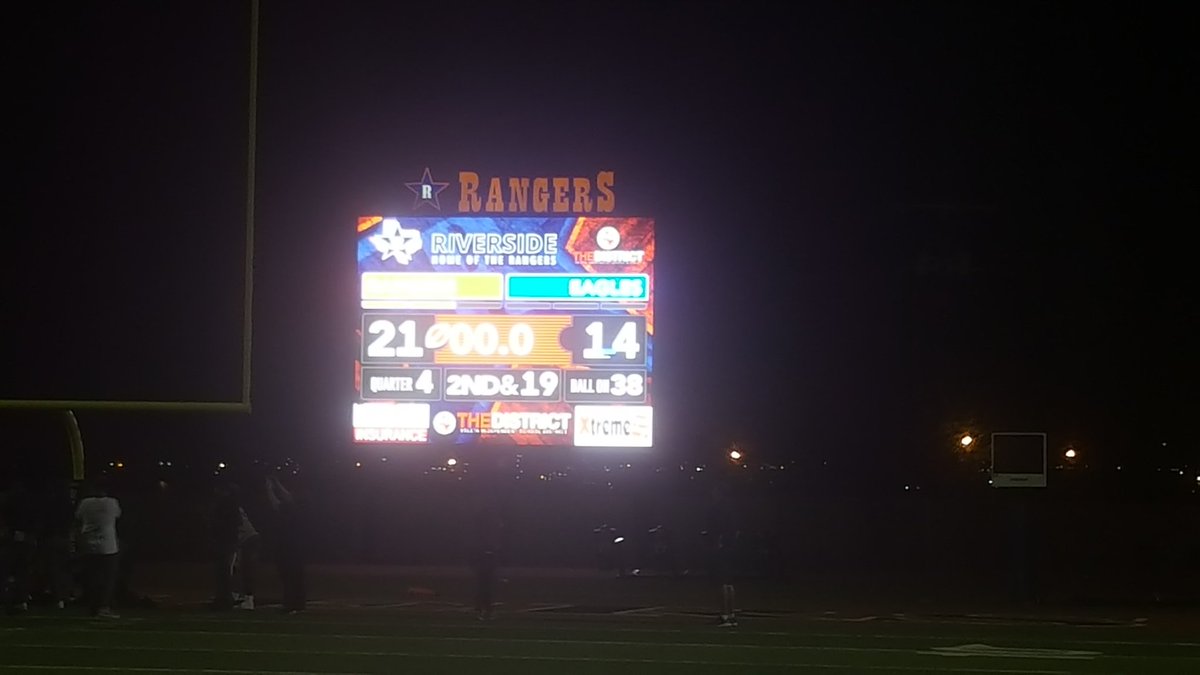 Mighty Rangers win!  Great way to start...best is yet to come!  Go Rangers #Rangerpride #Brandedforlife #YISDproud