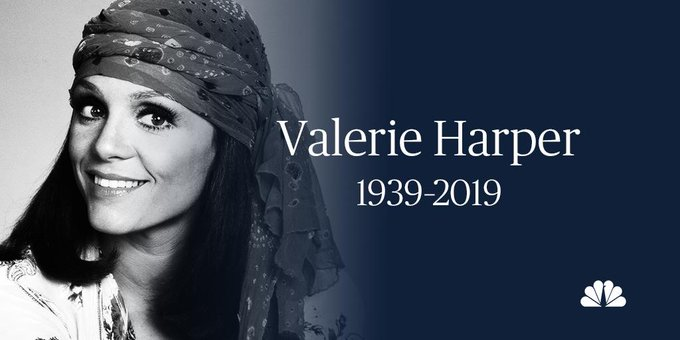 BREAKING: Valerie Harper, beloved 'Mary Tyler Moore' and 'Rhoda' actress, dies from cancer, AP reports. nbcnews.to/2zCy7q5