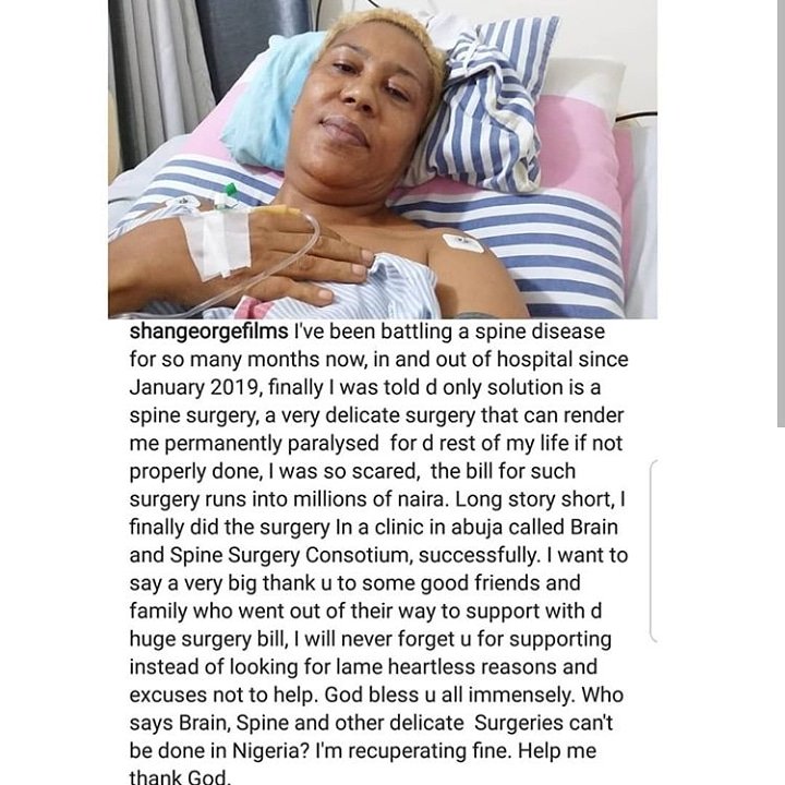 ipressltd's tweet photo. Congratulations to Shan George for a successful surgery, we wish her quick recovery 💖.
.
#giveawaytime #giveawaycontest #giveaways #airtimegiveaway #airtime #contest #competition #give #battle #visual #iQ #test
#bbnaija #peperdemgang #bbnaija2019 https://t.co/HfnF2sDMrz