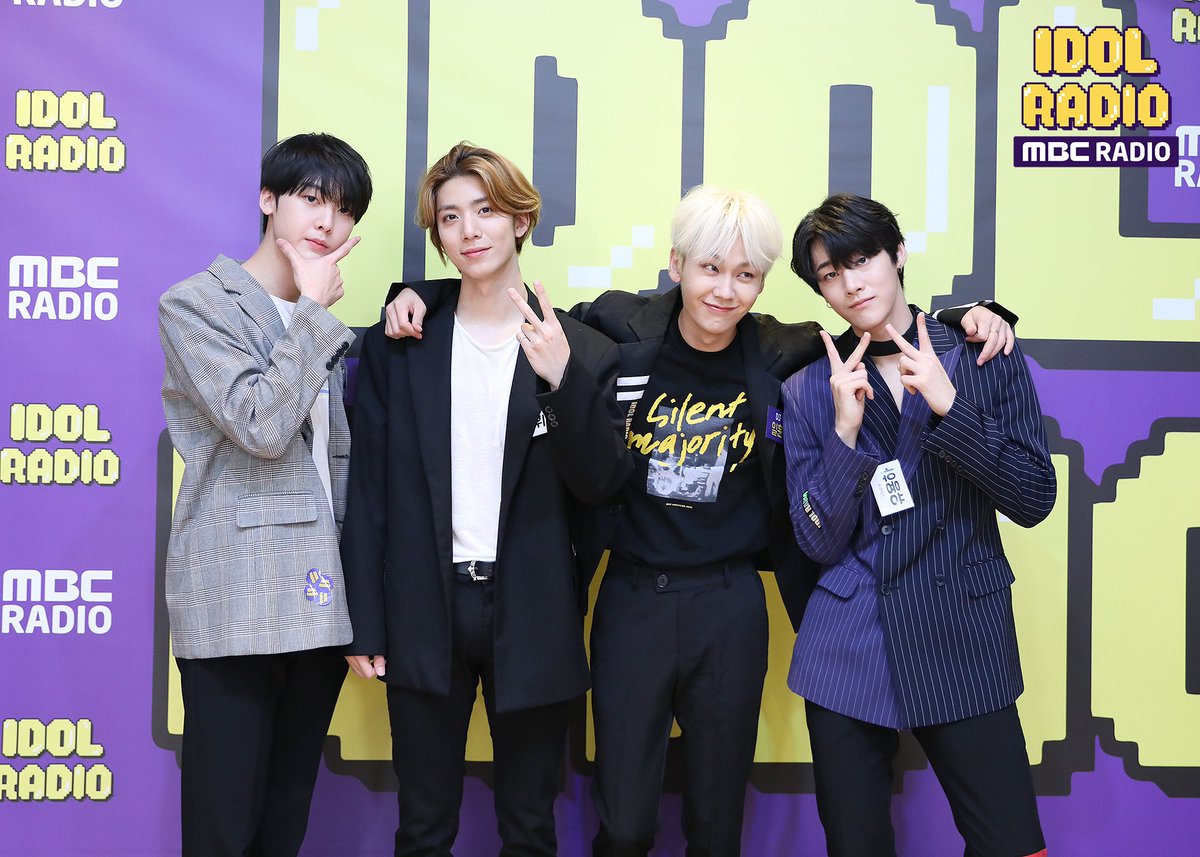 idolradiokorea's tweet photo. [#아이돌라디오 앨범 20190830] 

ep332. 들장미소년🌹 with 휘영, 산하, 용하

#IDOLRADIO #BTOB #비투비 #정일훈 #SF9 #에스에프나인 #휘영 #ASTRO #아스트로 #산하 #1THE9 #원더나인 #유용하 https://t.co/CoTlQMrloJ