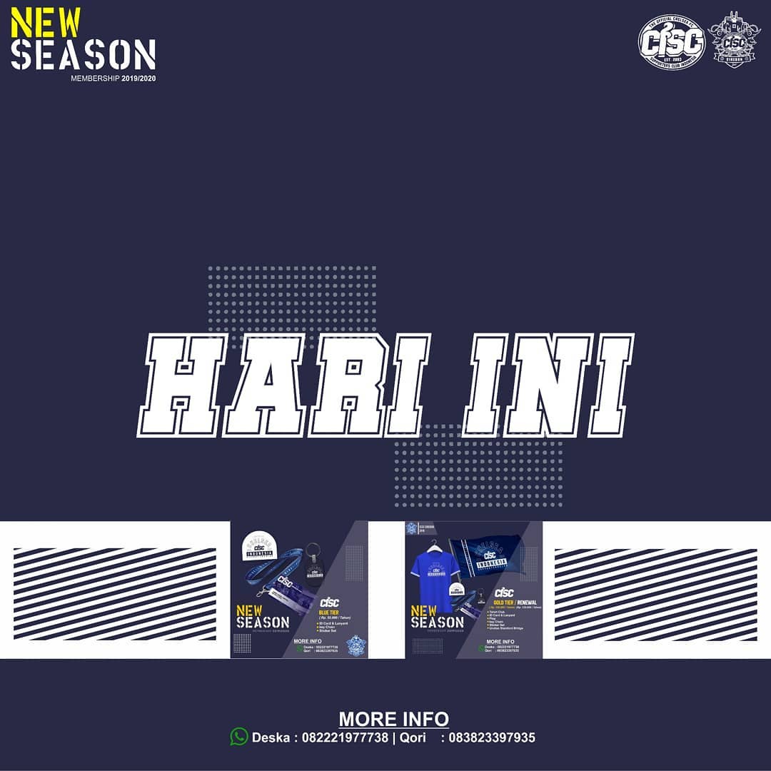 CISCcirebon's tweet photo. Nonton Bareng Premier League! Dan Penutupan Membership 2019/20
.
#PremierLeague #GameWeek04
|CHELSEA v Shefield Utd|
📅 Sabtu 31-08-2019 . 🕒 Open Gate 20.30 📍@sorabicibulan . 💰 HTM : Member 12k || Non Member 15k . 📞 CP : 0895379127600 ( Eto ) 089660418127 ( Tongop ) https://t.co/HUKAfdvfkQ