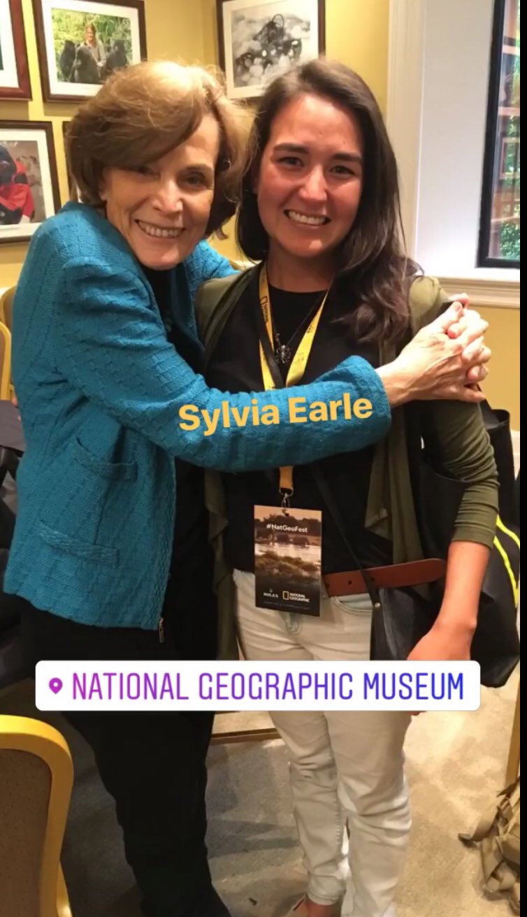 Happy Birthday Her Deepness Dr. Sylvia Earle! 
Feliz cumpleaños!  