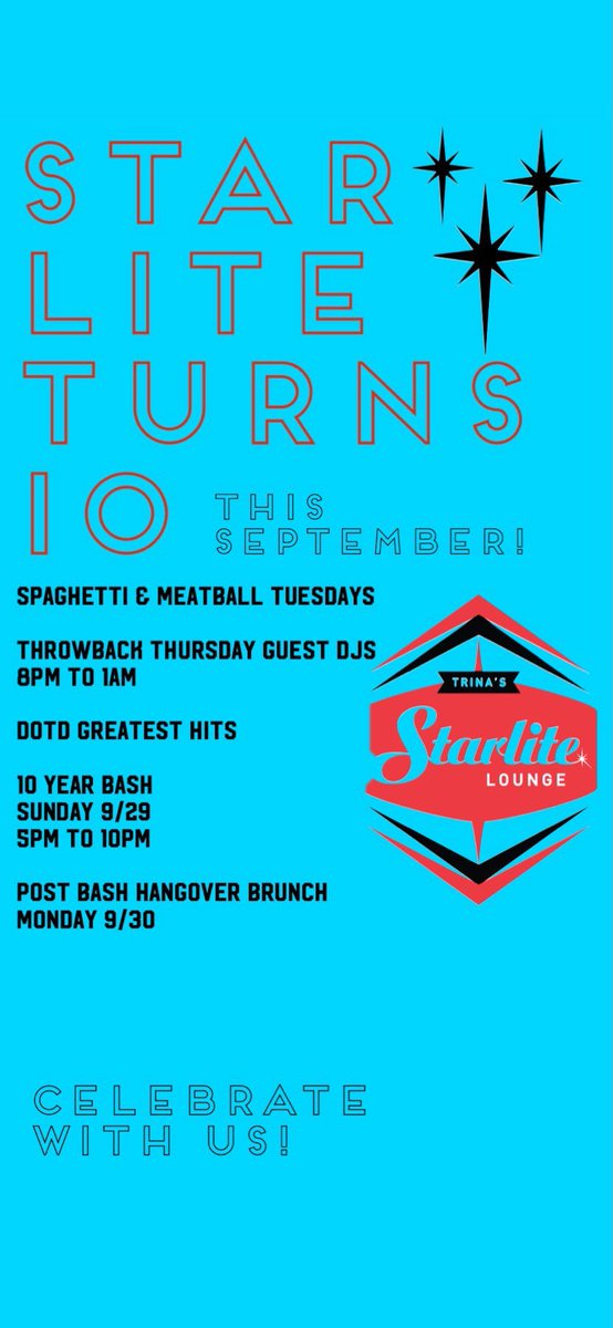 SEPTEMBER IS GOING TO BE POPPIN’ Y’ALL! #TSLturns10