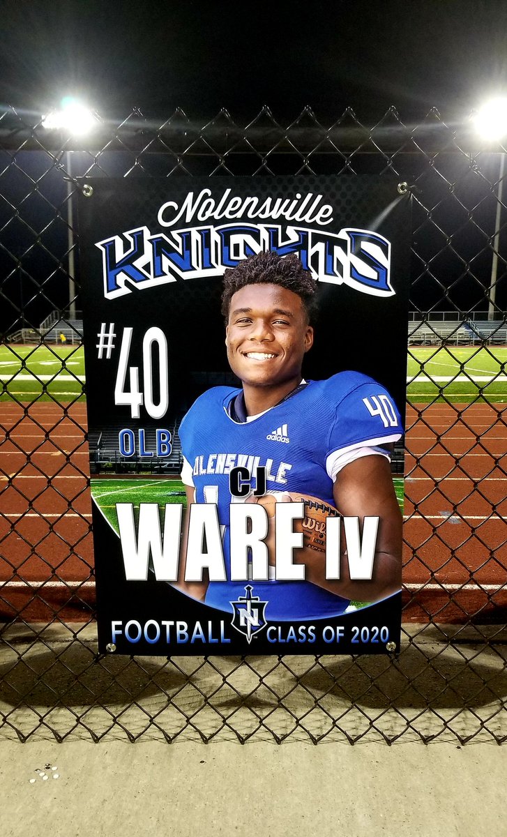 WareInsAgency's tweet photo. The Knights Train is rolling!!! 2-0.. 32-14 win.. @cjware58 several QB Hurries, tackles and one sack! God, Family and Football! #fridaynightlights #footballfam #inpursuit #thefirstofmany #supporttheprogram #elite #npa #uknighted #whenuball https://t.co/QHtcFVS1U2