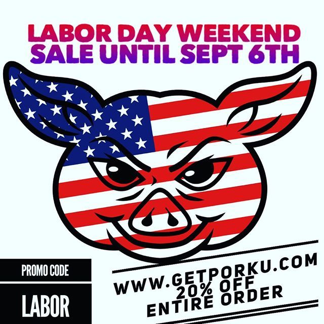 The picture says it all!
🐷
🐷
🐷
#labordayweekend #laborday #servicemasterbybailey #400ink #yeti #cambro #porku #porkuseasoningsandrubs #shopify #cherokeecountyga #bbq #beerandbbq #garlic101 #porkuribrub #ilikepigbuttsandicannotlie #porkumastersdegree … ift.tt/2LcukF6
