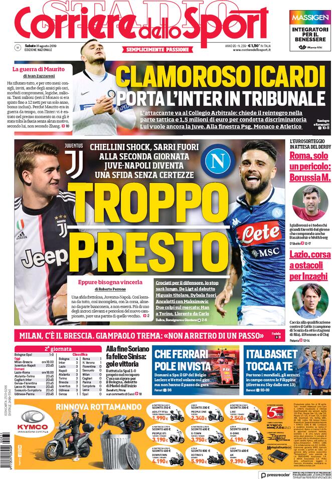 CIROVAMPO1's tweet photo. Forza Giorgio torna più forte di prima! #Chiellini #Juventus #JuveNapoli #FinoAllaFine #Rugani #SerieA #Bigmatch #PSG #Neymar #Barcelona #Sarri #Martusciello  #Ancelotti #StaiConNoi #TarantoFC1927 https://t.co/HIh0OTvJNq
