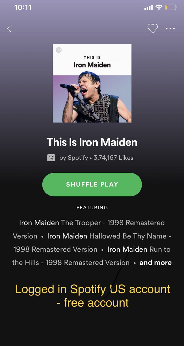 axl_rich's tweet photo. @SpotifyCares No this didn’t help - the issue persists. The 2 screenshots illustrate the bug. https://t.co/GkI1XdVbpr