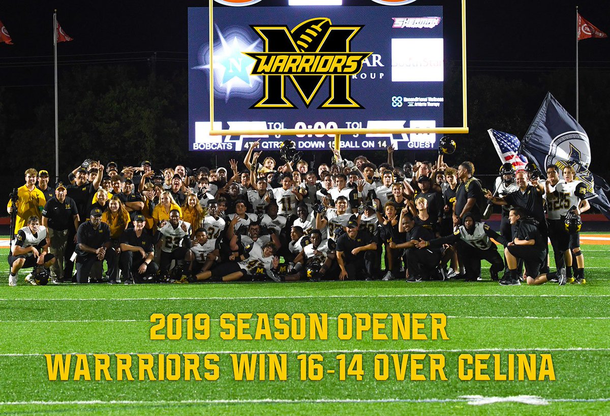 Big Win for the Warriors!! <a href="/FriscoMemo_FB/">Frisco Memorial Football</a>