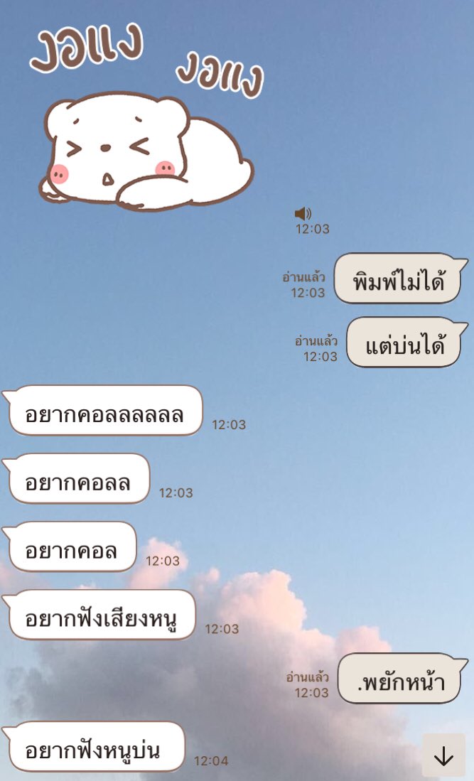แมวจะมาขิงคนขี้บ่น tweet media