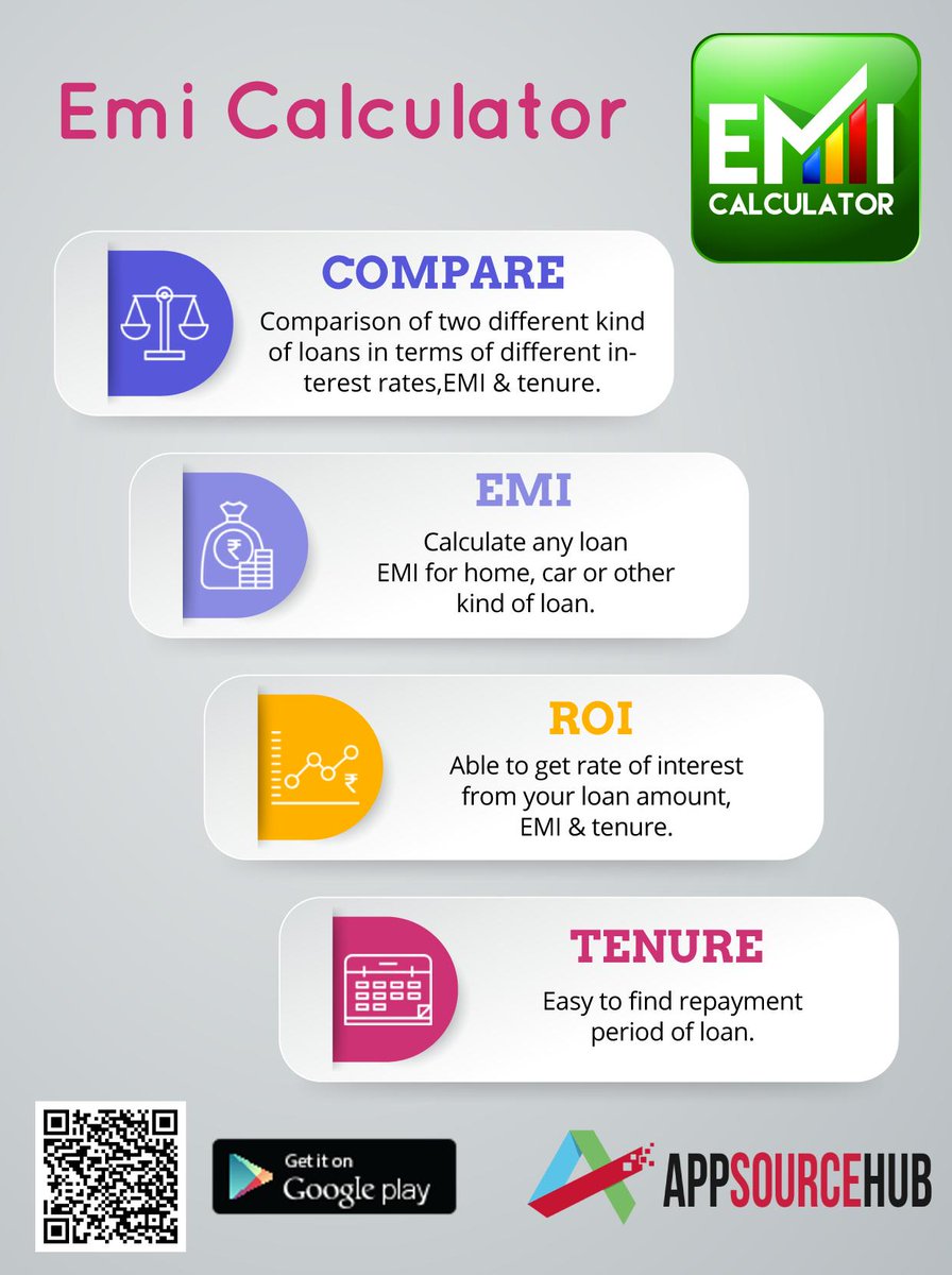 Emi_Calculators's tweet photo. Download for FREE - Best Atm Finder Android App on Google Play Store - https://t.co/pv7QSus2cn 
#Loan
#carloan
#homeloan
#emi
#loantracker
#educationalloan https://t.co/wRSaZotwnH
